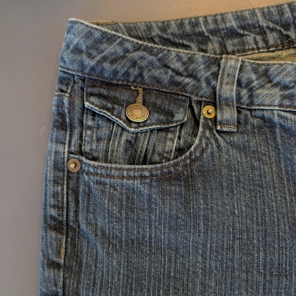 Liz Claiborne Deep Indigo Cropped Jeans - Picture 5 of 9